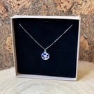 Handmade Unique Necklace,  Eco Friendly Gifts, Delicate Sterling Silver Chain.