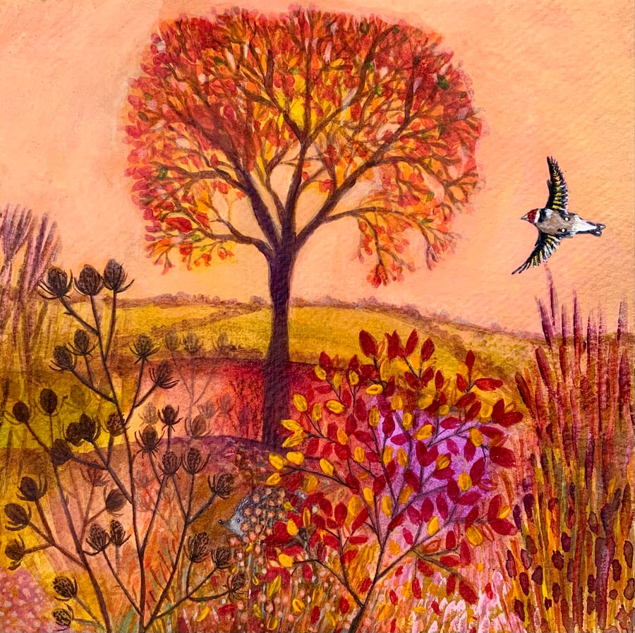 Autumn Dawn,  original painting