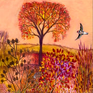 Autumn Dawn,  original painting