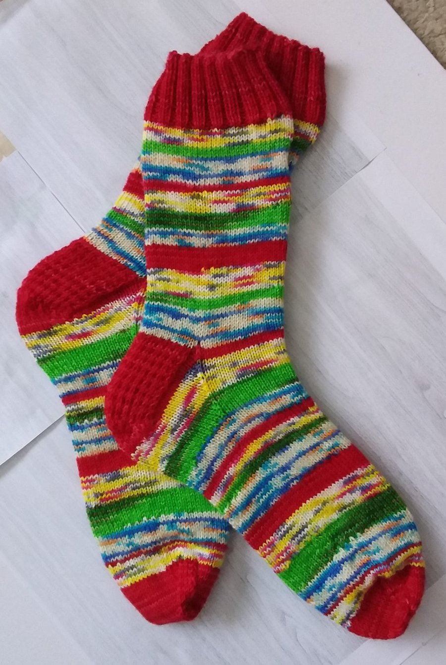 Hand Knitted Socks 4ply