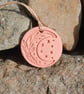 Crescent Moon Terracotta Essential Oil Diffuser - Handmade Natural Air Freshener