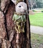 Folklore Hare Marotte Handmade Imbolc Celtic Pagan Jester's Wand  
