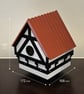 Homemade Tudor Bird House (Magnetic) - Image 4