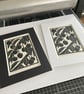 Linocut Print - Cherries - Original Print - Image 6