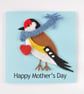Goldfinch handmade greeting card - Image 4