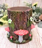 Woodland Mushroom Pen Holder - Pencil Pot for Cottagecore Lovers  - Image 3