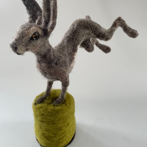 Handcrafted Leaping Hare