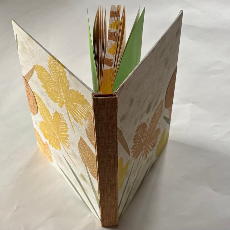 Leaf-printed Commonplace Book