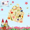 Wildflowers Blouse with a Peter Pan Collar