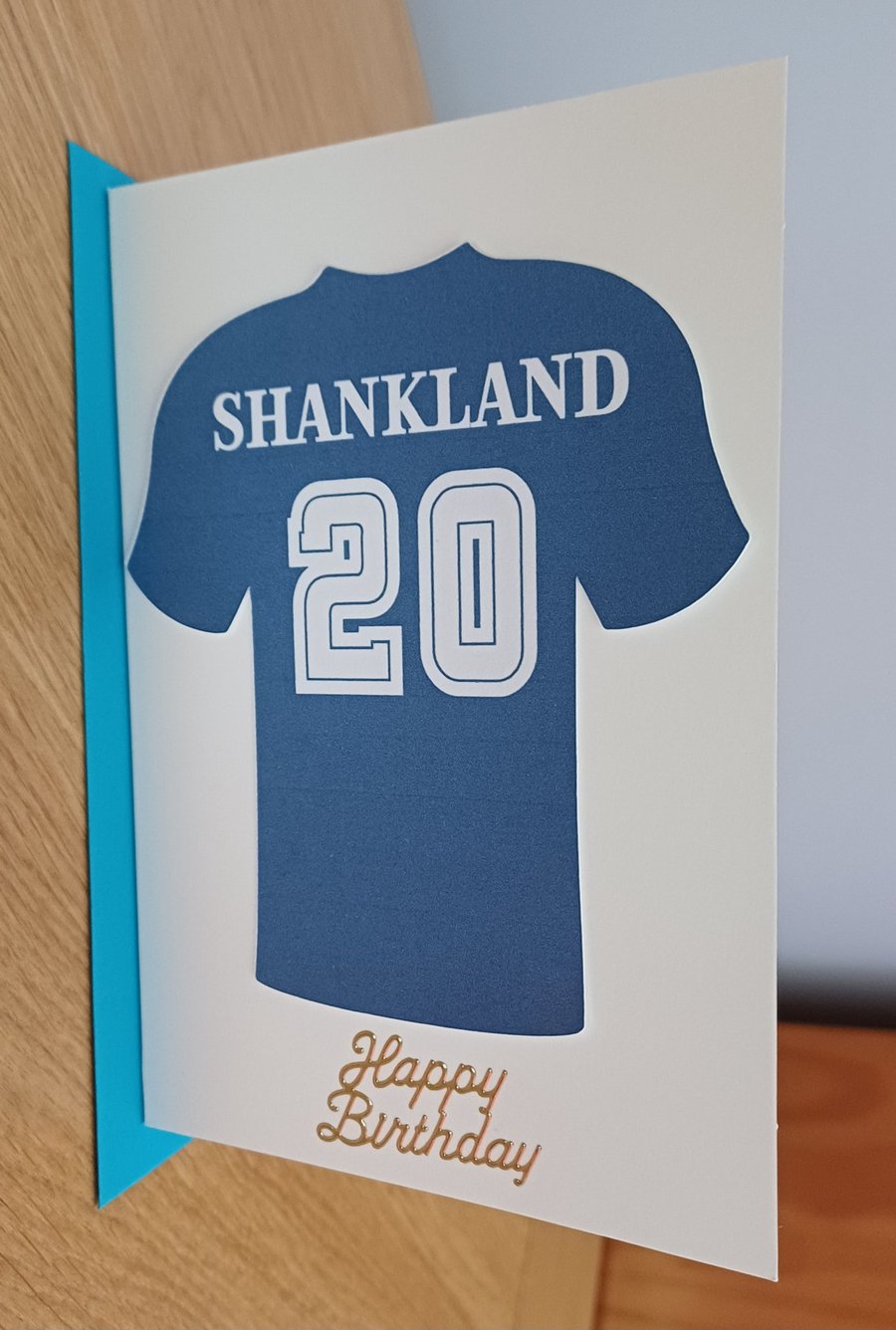 A6 Shankland Scotland FC Birthday Card