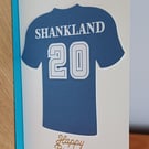 A6 Shankland Scotland FC Birthday Card
