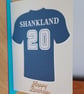 A6 Shankland Scotland FC Birthday Card