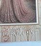 Beautiful and elegant Art Deco couple congratulations wedding card - Image 6