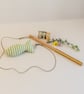 The fishy fascinator wand cat toy with tempting catnip filling! - Image 1