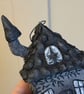 Spun Cotton Baba Yaga Hut Black - Image 8
