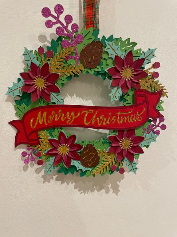 Paper Wreath decoration
