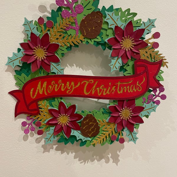 Paper Wreath decoration