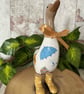 Duck Ornament. Decoupaged. Umbrellas. - Image 4