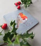 Coasters, Robin coaster, melamine coaster, new home gift, coffee and tea lovers - Image 3