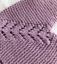 Hand knitted ‘Fearne’ Baby Girl’s Cardigan (3-6 months) - Image 2