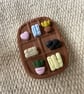 Large bookcase polymer clay magnet  - Image 2
