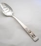 Zero F-s Given, Rude Sweary Handstamped Floral Coffee Spoon - Image 3