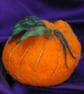 Handmade Felted Wool Pumpkin Bowl – Decorative Treat & Storage Basket - Image 3