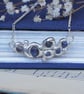 Sterling Silver and Raw Sapphire Necklace - Image 4