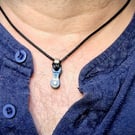 Single Link Bike Chain Necklace, Unisex, Gift for cyclists and mountain bikers