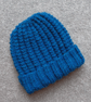 KNITTING PATTERN PDF Heavenly Blue Hat - Image 3