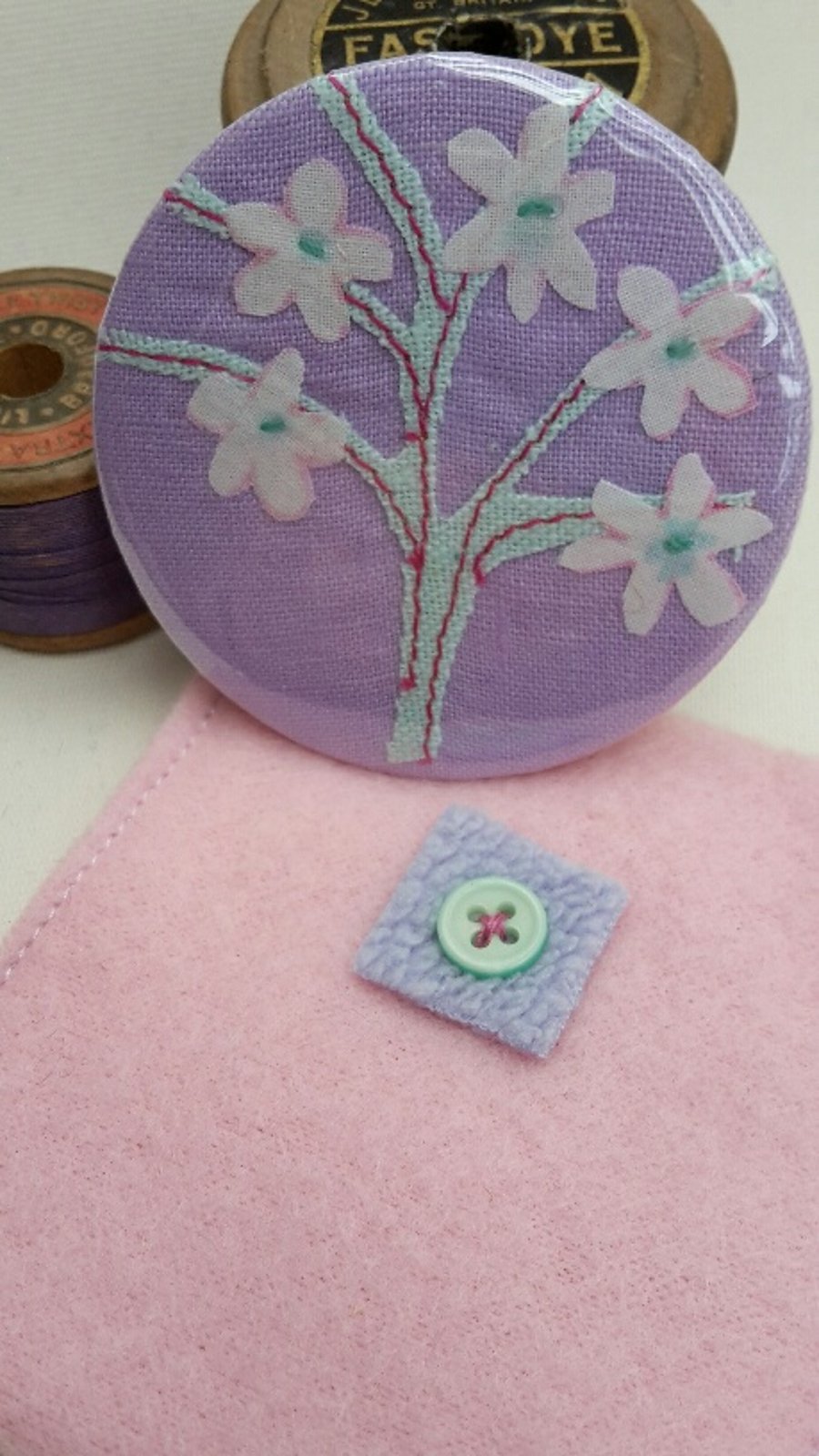 Pocket mirror - Blossom Tree