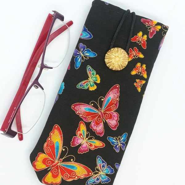 Butterfly glasses case 258KF