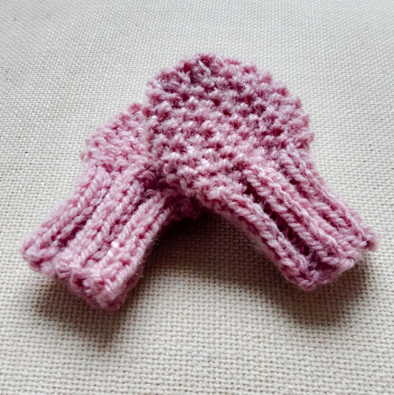 KNITTING PATTERN PDF Pink Mist Mittens