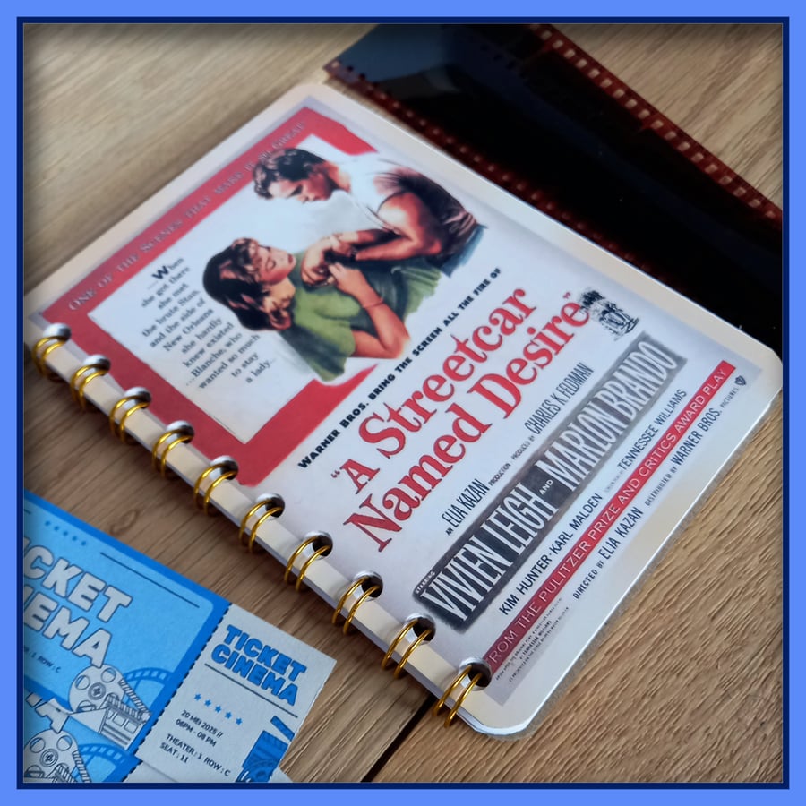 A Streetcar Named Desire Notebook Movie Poster 