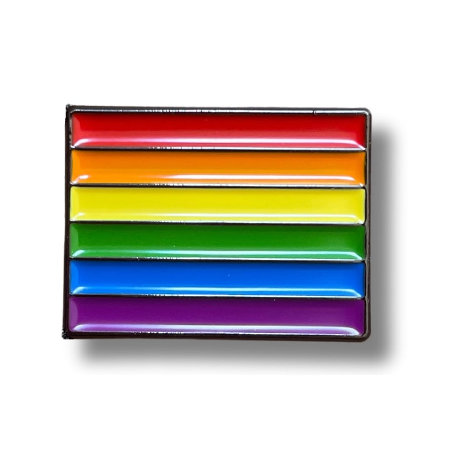 LGBTQ Gay Pride Pop Pin Badge