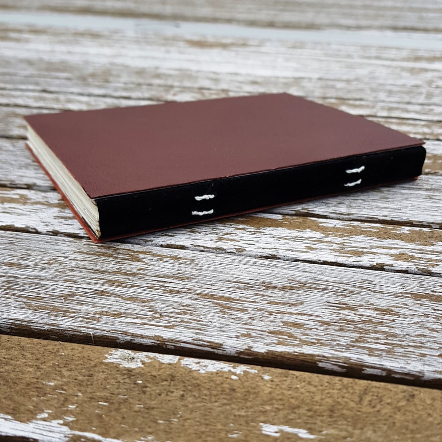 Blank Journal Velvet Spine