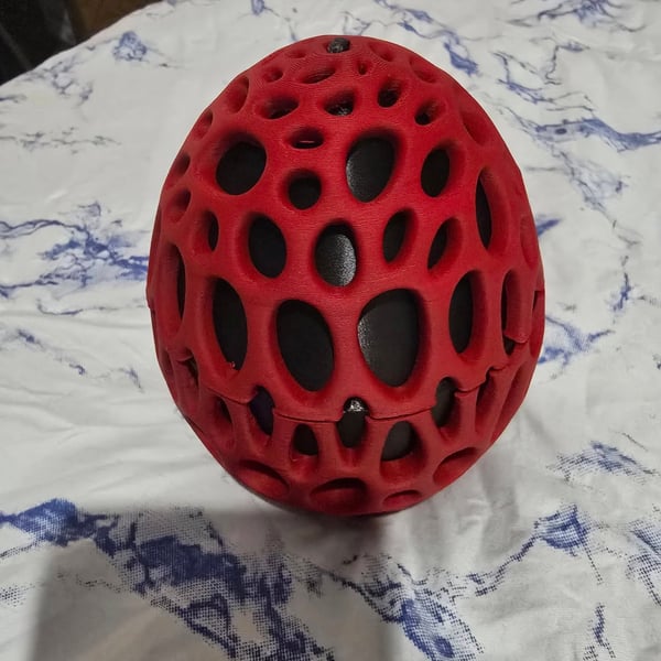 3D Demogorgon with Egg