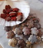 JASPER AND AGATE BEADS- FREE POSTAGE - Image 1