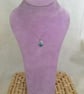 Handcrafted Pretty Teardrop Pendant - Image 2
