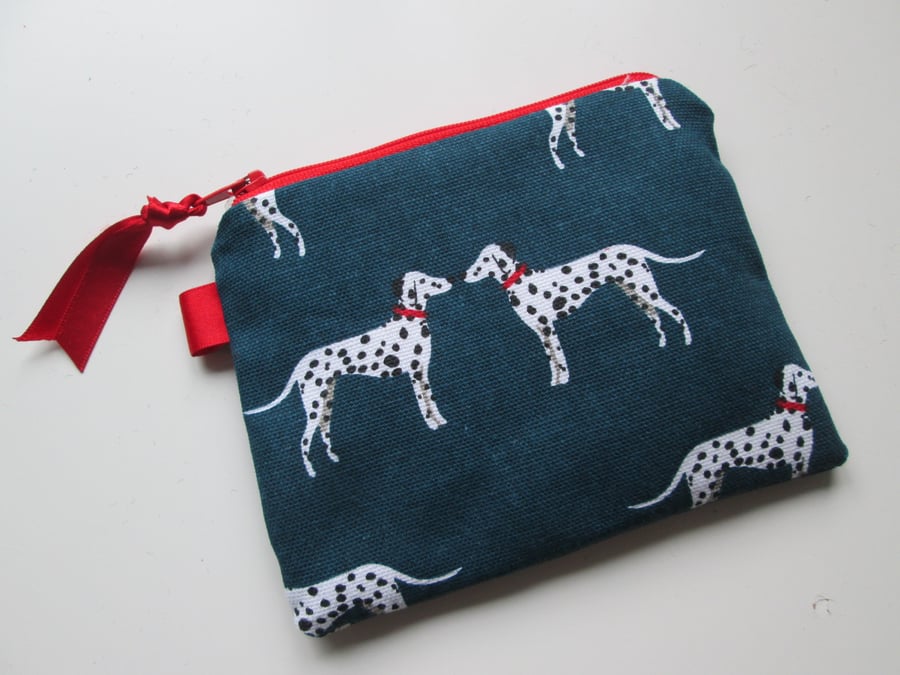 SALE Dalmatian  Coin Purse