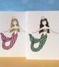 Mermaid Blank Card. - Image 4