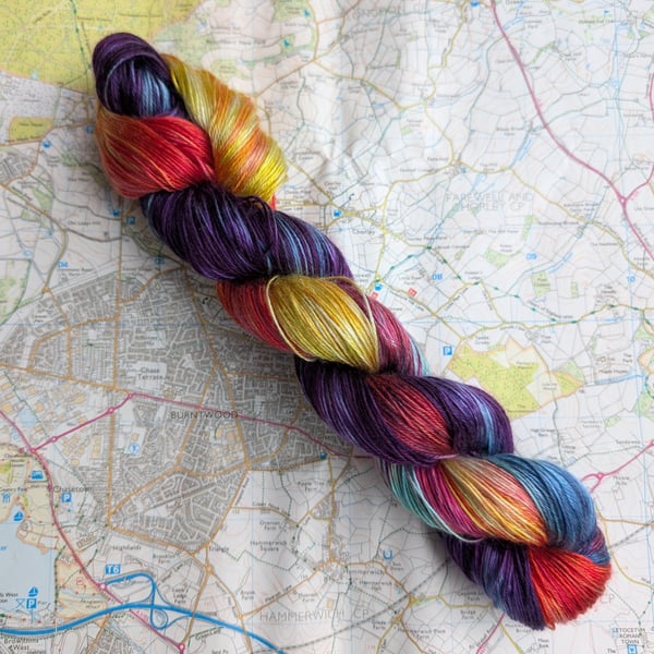Carnival Riot :: tencel :: 4 ply :: 100g