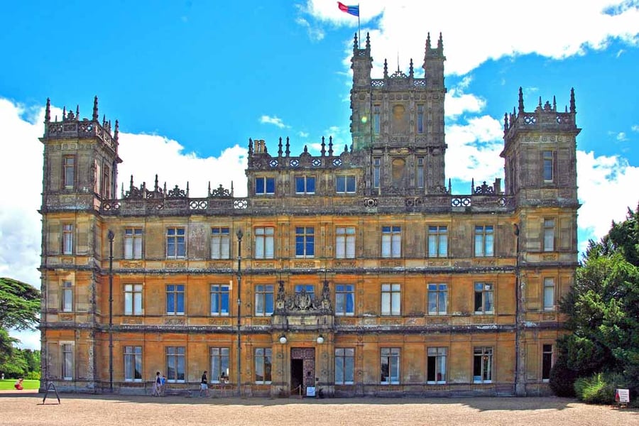 Highclere Castle Downton Abbey England UK Photograph Print