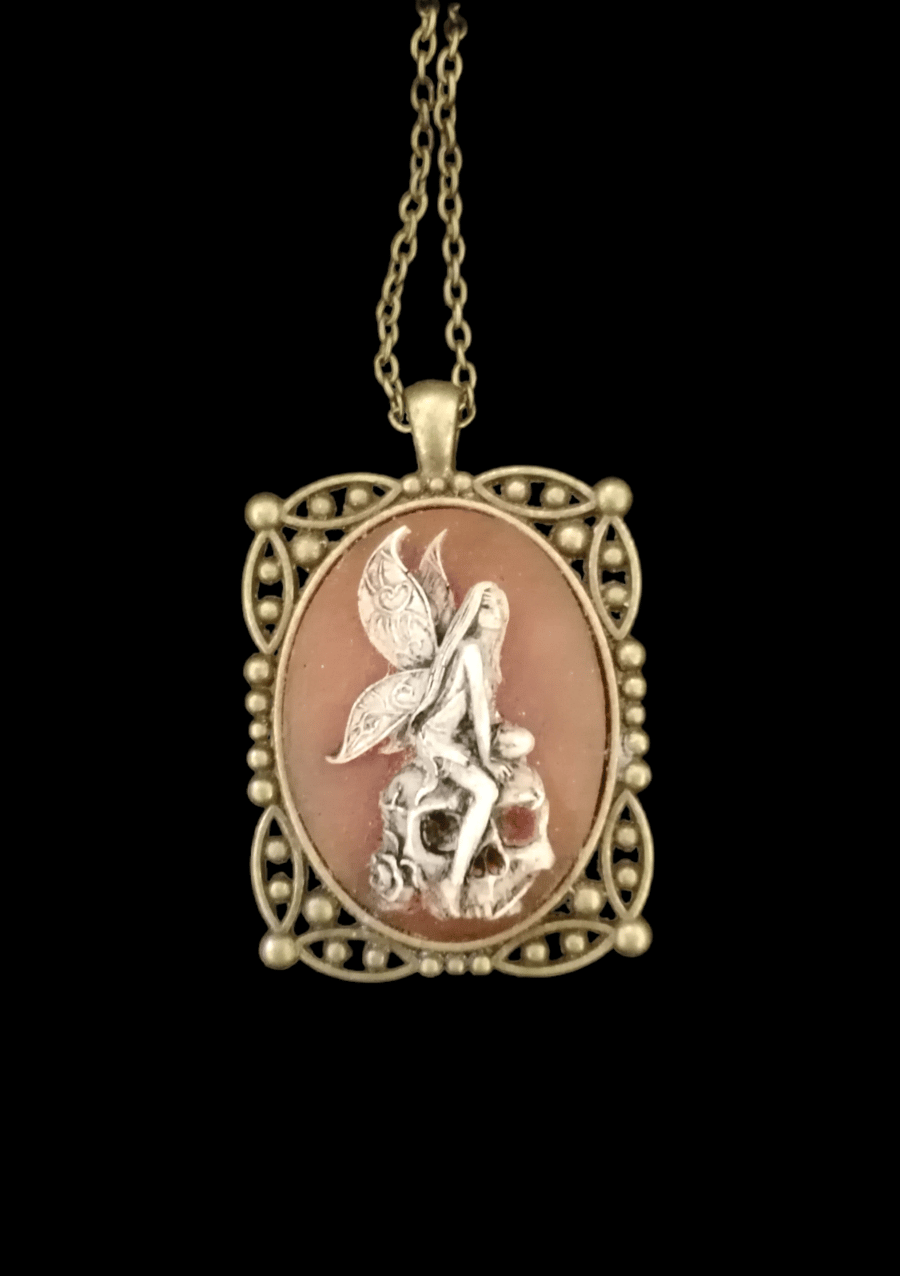Gothic Cameo style necklaces 