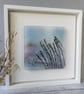 Grasses framed art glass panel - Image 2