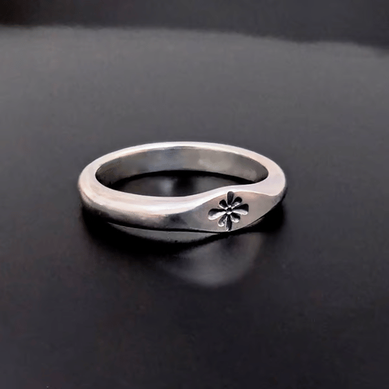 Sterling Silver Starburst Burst ring