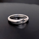 Sterling Silver Starburst Burst ring