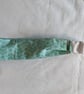 Hair band with aqua geometric pattern - Image 1