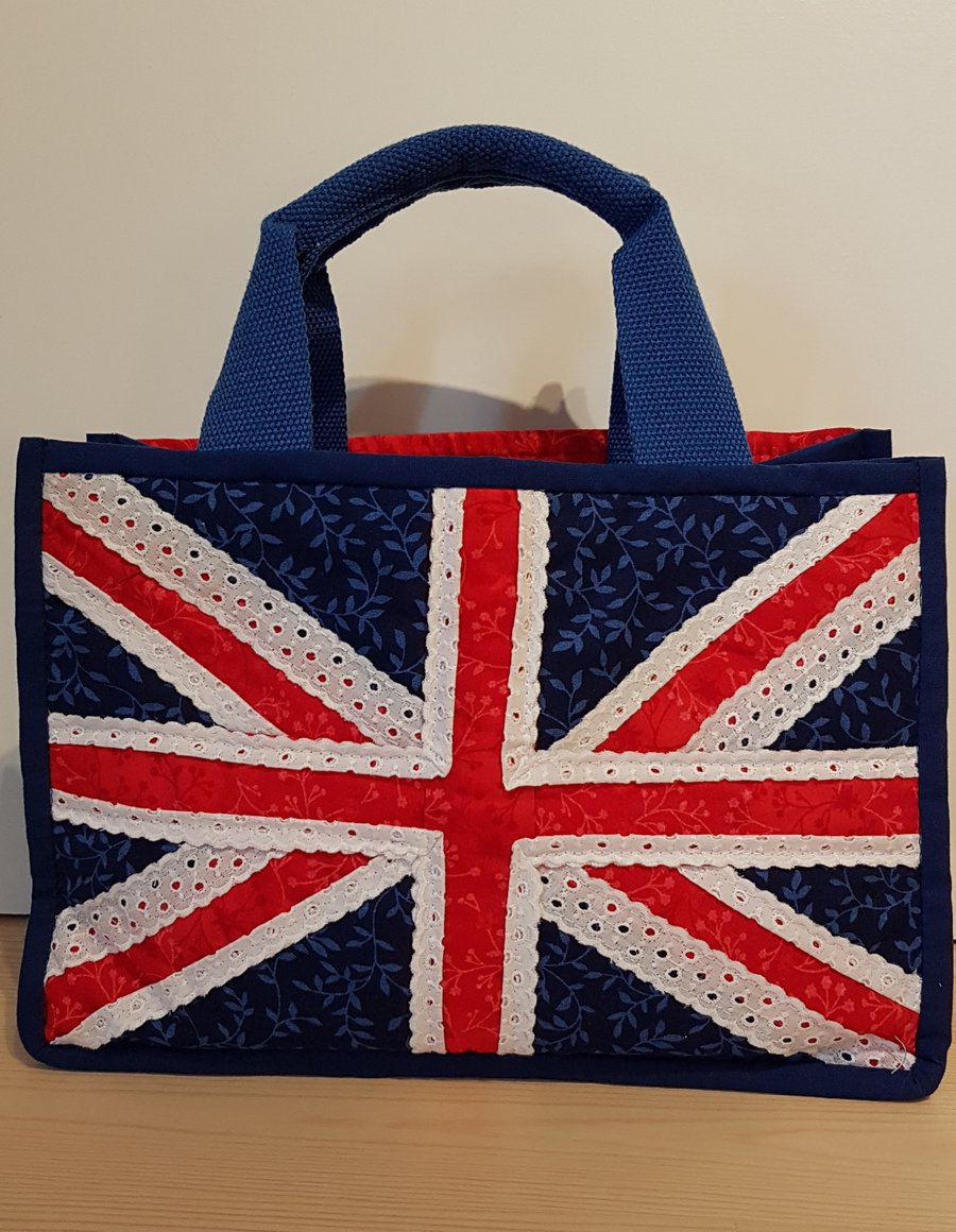 Patchwork Handbag Union Jack