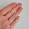 Tiny Star Pendant Necklace, Handmade Sterling Silver Jewellery